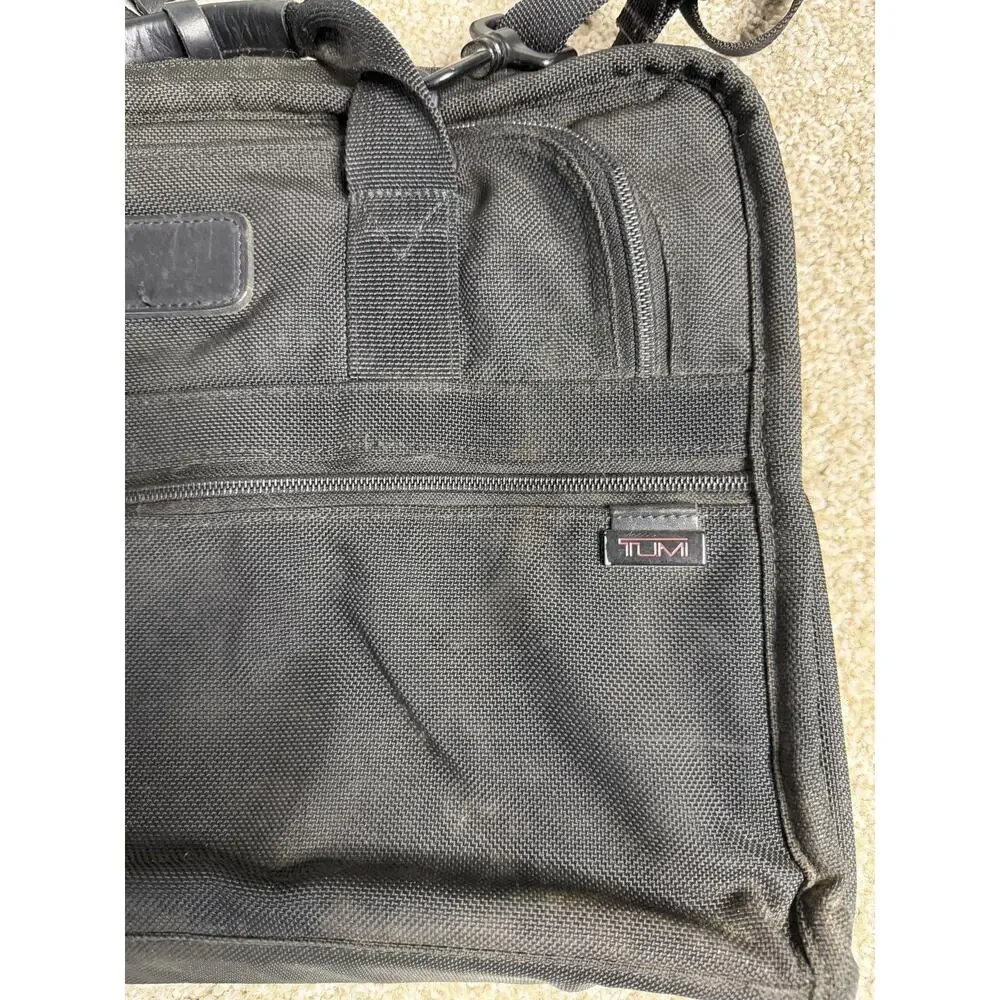Tumi Ballistic Breifcase Soft Case Black 18